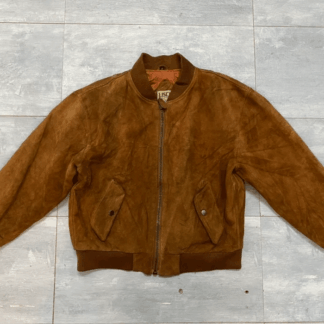 80’s Lisch Brown Suede Leather Jacket
