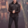 Alex Jumanji 3 The Next Level Nick Jonas Leather Jacket - Image 2