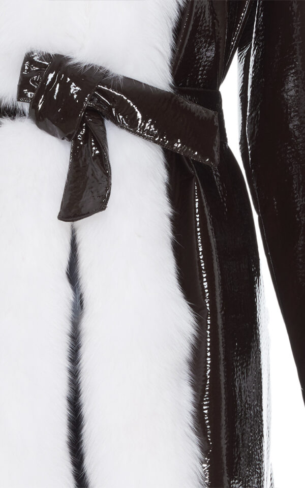 Vivian Fox Fur Trench