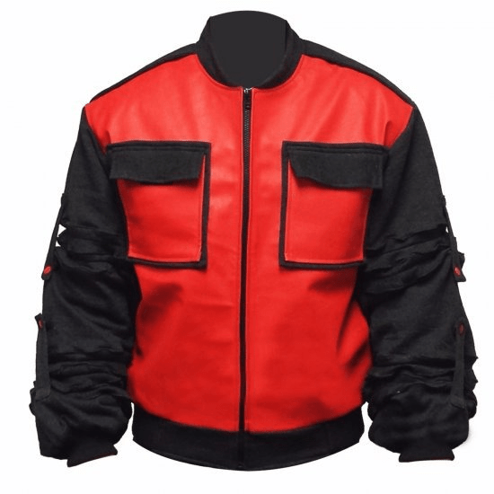 Back To The Future Marty Mcfly Bomber Jacket - Color Jackets