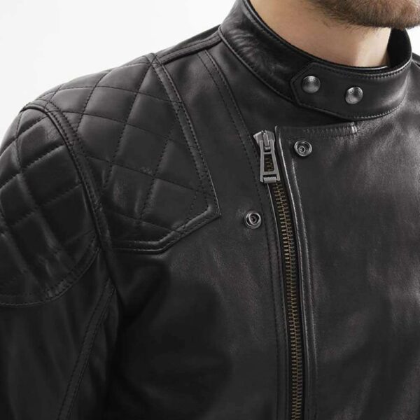 Belstaff Ivy Black Leather Jacket - Image 3