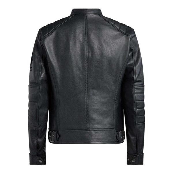 Belstaff Riser Black Leather Jacket - Image 2