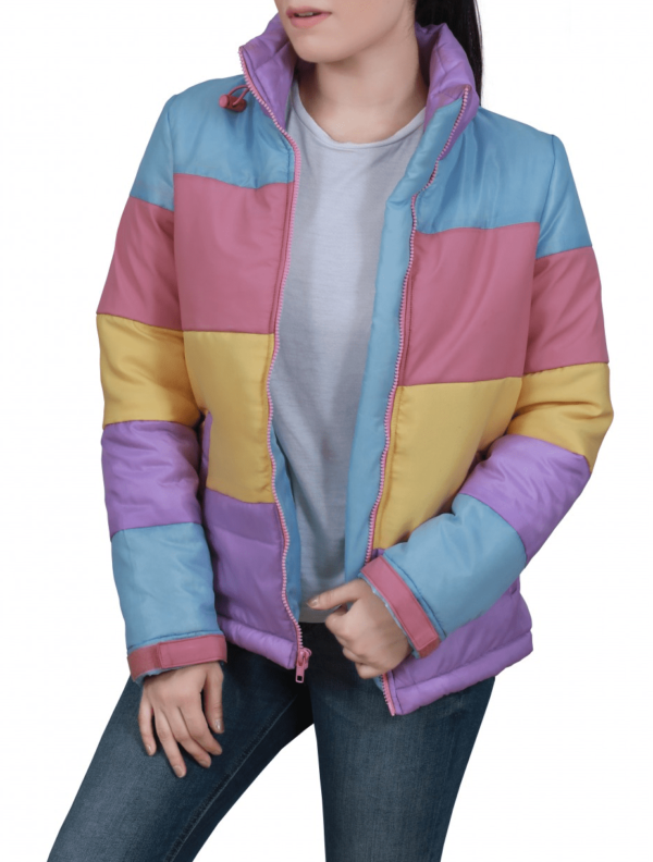 Brie Larson Unicorn Store Kit Parachute Jacket - Image 3