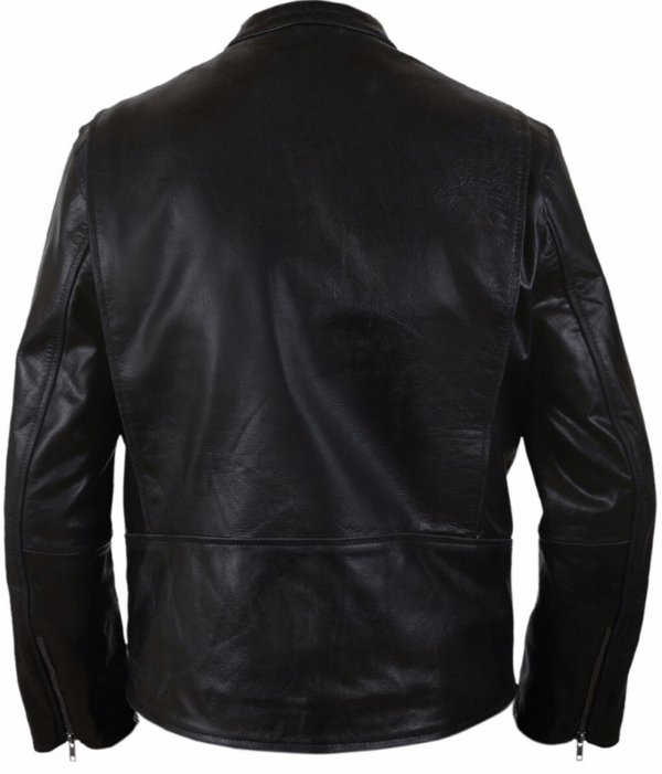 Burnt Bradley Cooper Adam Jones Black Leather Jacket - Image 4