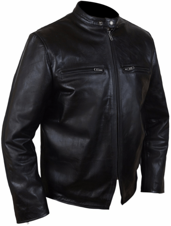 Burnt Bradley Cooper Adam Jones Black Leather Jacket - Image 2