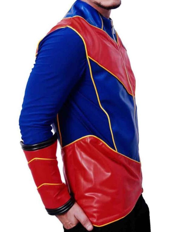 Captain Man Cooper Barnes Faux Leather Jacket - Image 2