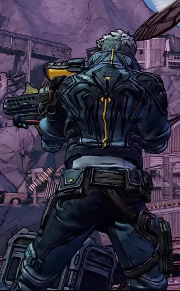 Borderlands 3 Zane Spider Faux Leather Jacket - Image 2