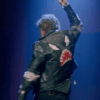 Daft Punk Julian Casablancas Instant Crush Music Video Shark Black Leather Jacket - Image 4