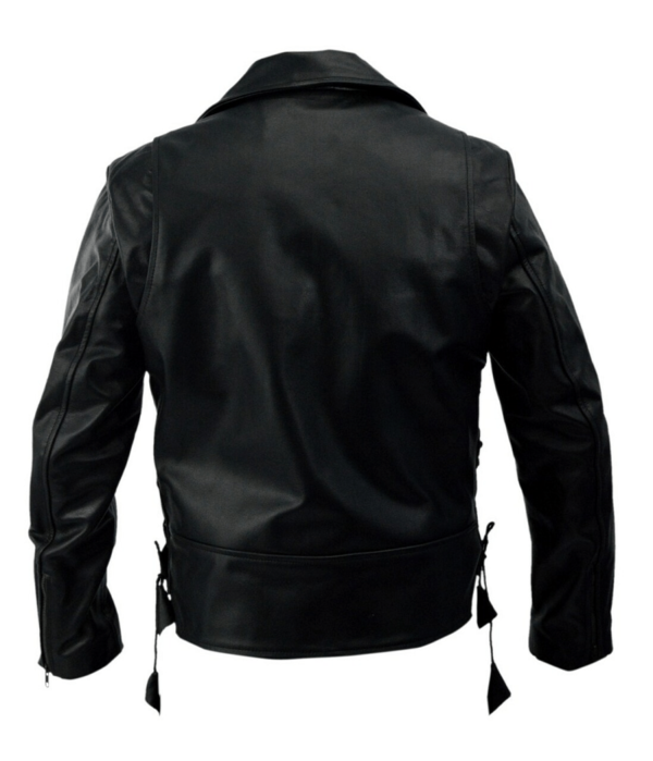 Mens Ghost Rider Nicolas Cage Leather Jacket - Image 4