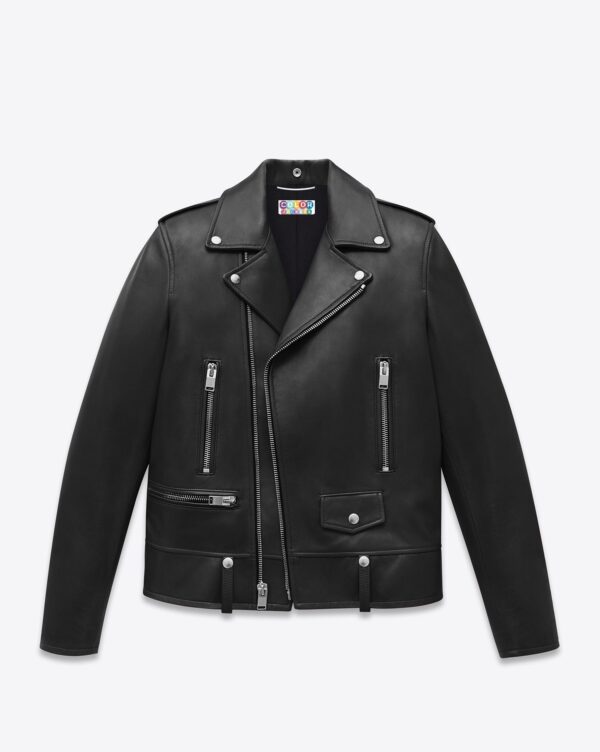 Natalya Neidhart Black Leather Jacket