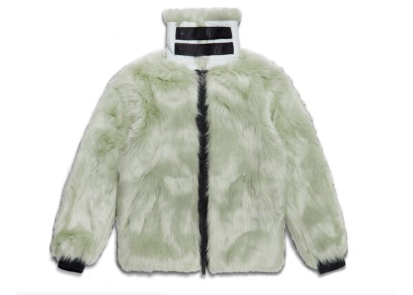 Reversible Nike Logo x Ambush Faux Fur & Parachute Coat Jacket