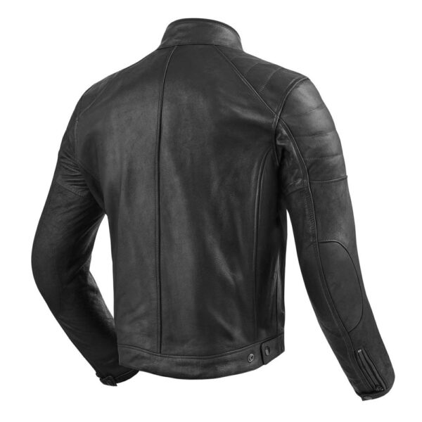 Rev'it Stewart Black Leather Jacket - Image 2