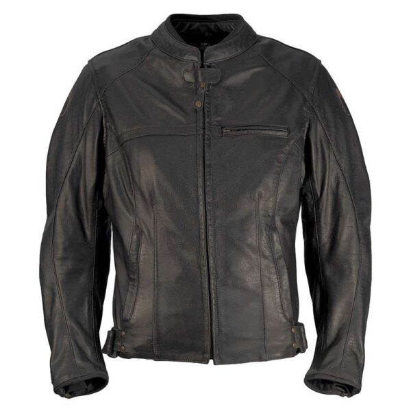 Richa Carolina Ladies Black Leather Jacket