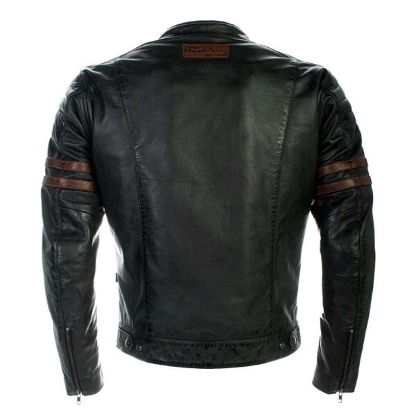 Richa Curtiss Petrol / Brown Leather Jacket - Image 2