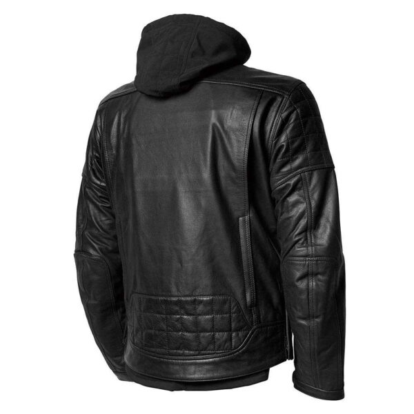 Roland Sands Design Jagger Black Leather Jacket - Image 2