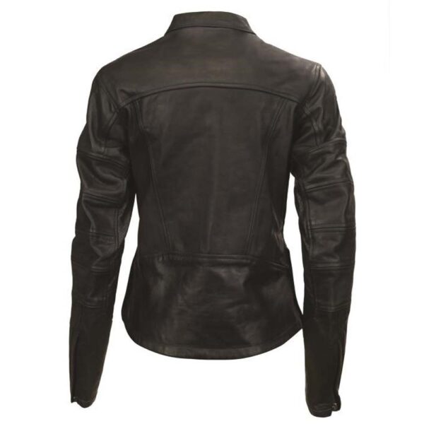 Roland Sands Design Maven Ladies Black Leather Jacket - Image 2