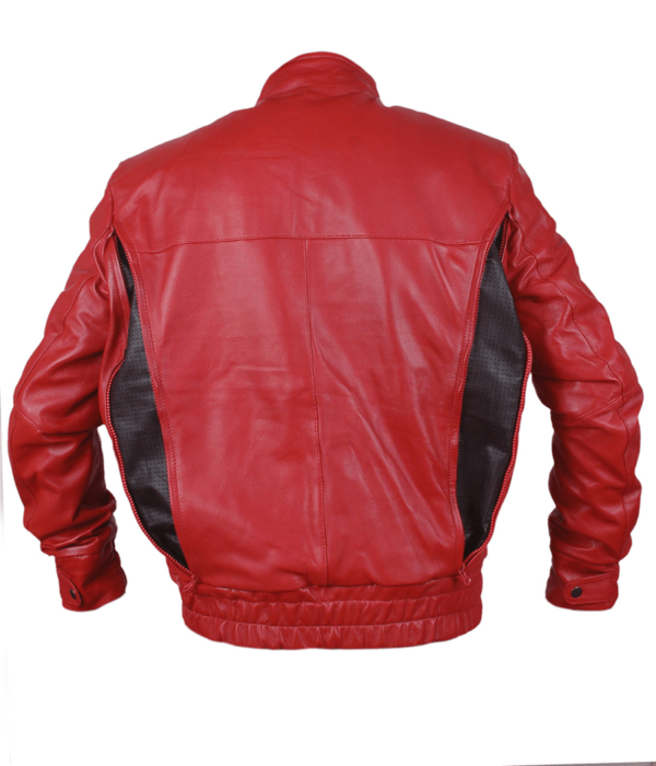 Ryan Gosling Pines Red Leather Jacket - Image 5