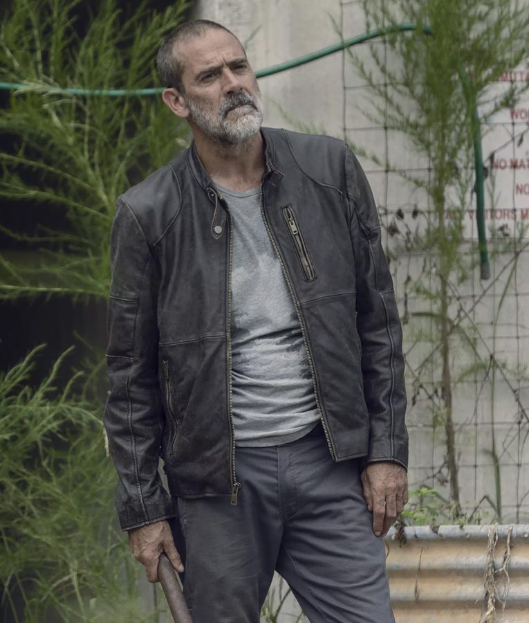 The Walking Dead Negan Real leather Jacket