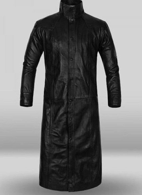 The Winter Soldier Nick Fury Captain America Trench Long Coat - Image 2