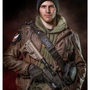 Tom Clancy’s The Division Agent Distressed Leather Jacket