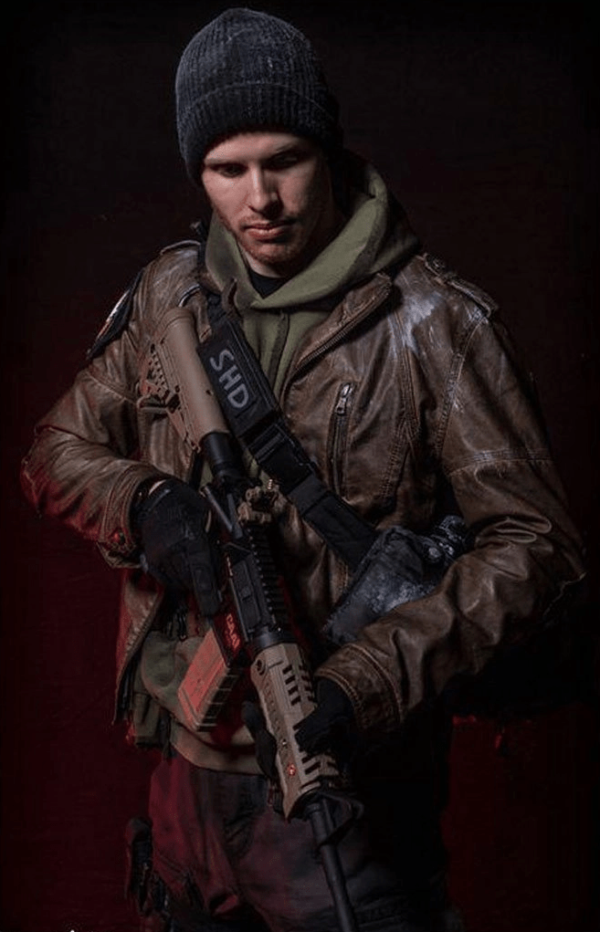 Tom Clancy’s The Division Mens Brown Leather Jacket