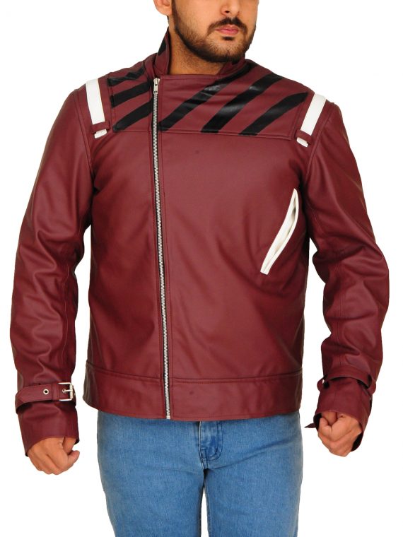 Travis Touch Down Mens Leather Jacket