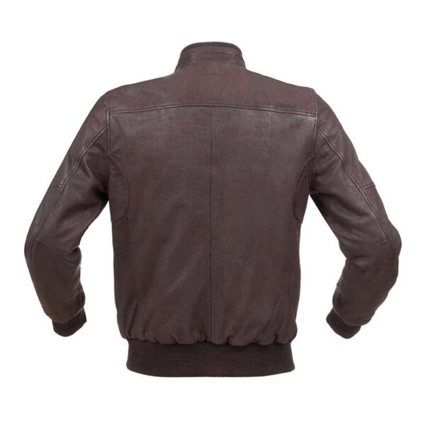 Tucano Urbano Iceman Brown Leather Jacket - Image 2