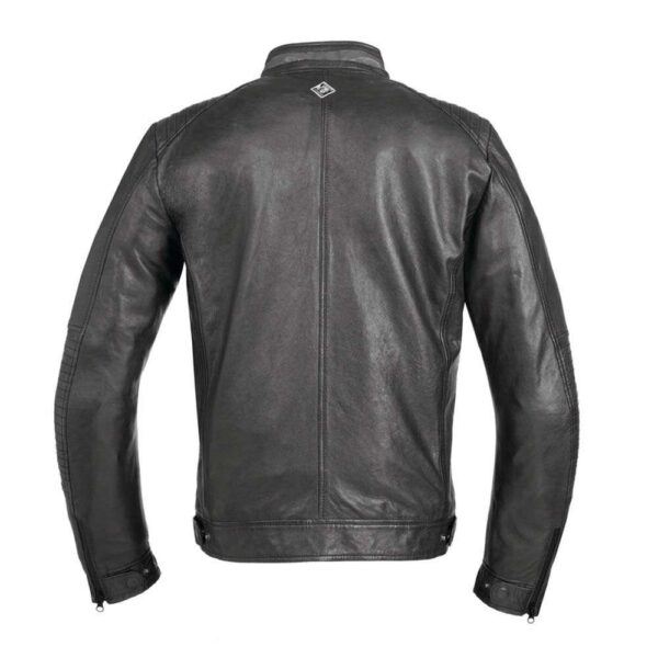 Tucano Urbano Strapelle Black Leather Jacket - Image 2