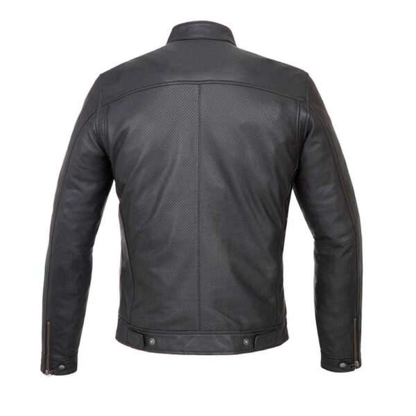 Tucano Urbano Tom Black Leather Jacket - Image 2