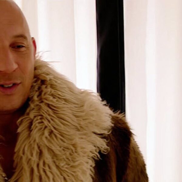 Vin Diesel Xander Cage xXx Brown Fur Cotton Coat - Image 3