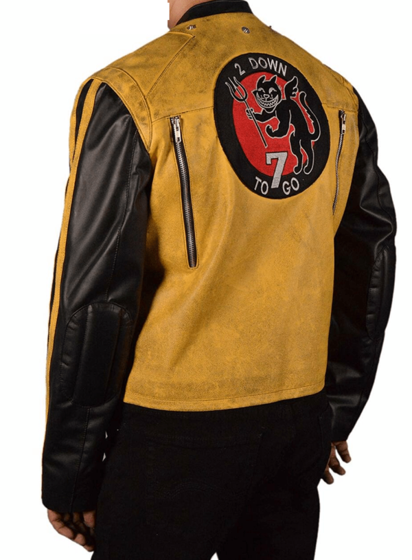 Wolfenstein 2 The New Colossus Brian Bloom Leather Jacket - Image 3