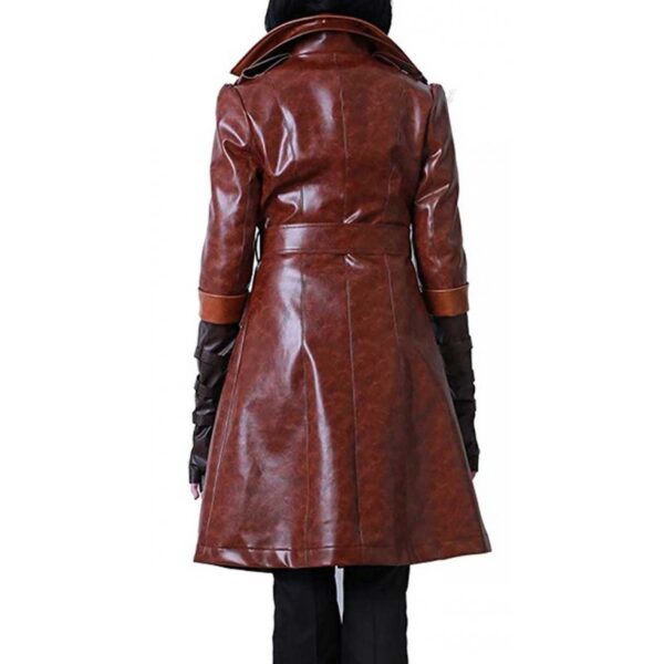 Wright Fallout 4 Piper Leather Long Coat - Image 3