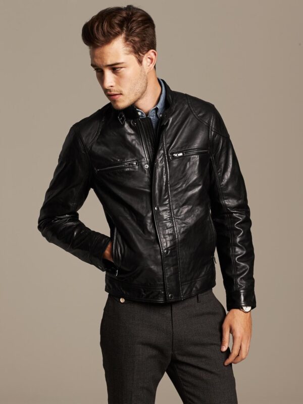 Banana Republic Faux Leather Jacket