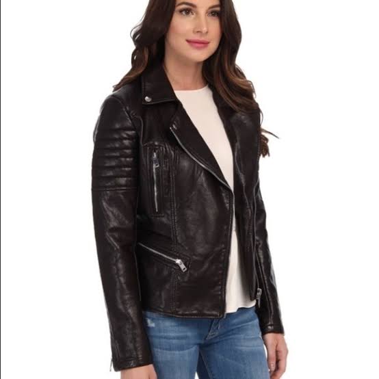 Blank Nyc Real Leather Jacket - Color Jackets