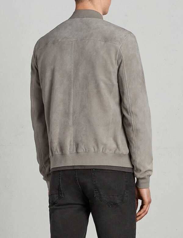 Allsaints Kemble Suede Bomber Jacket - Image 3