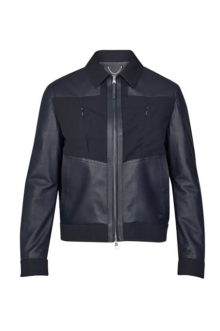 Mens Louis Vuitton Leather Jacket - Color Jackets