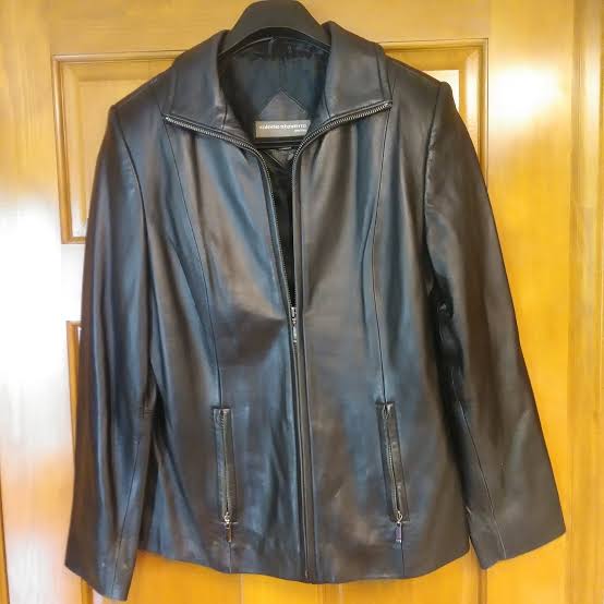 Valerie Stevens Faux Leather Jacket