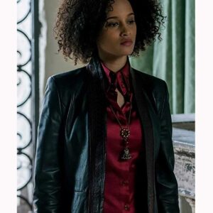 A Discovery of Witches Juliette Durand Leather Coat