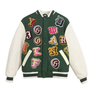 Chain Stitch Letterman Jacket