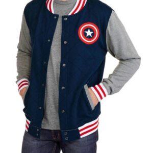 Captain America Varsity Jacket