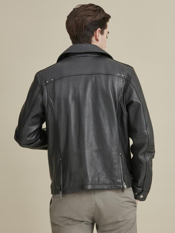 Charlie Leather Moto Jacket