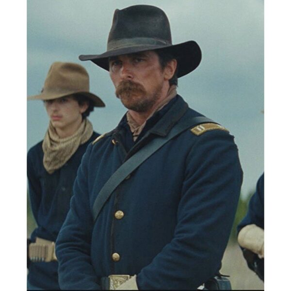 Hostiles Christian Bale Blue Uniform Jacket