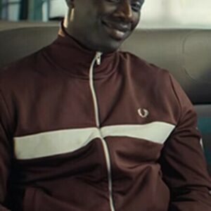 Lupin Assane Diop Maroon Jacket