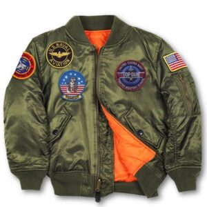 Mens Top Gun MA-1 Bomber Jacket