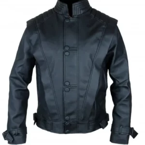 Michael Jackson Thriller Black Leather Jacket