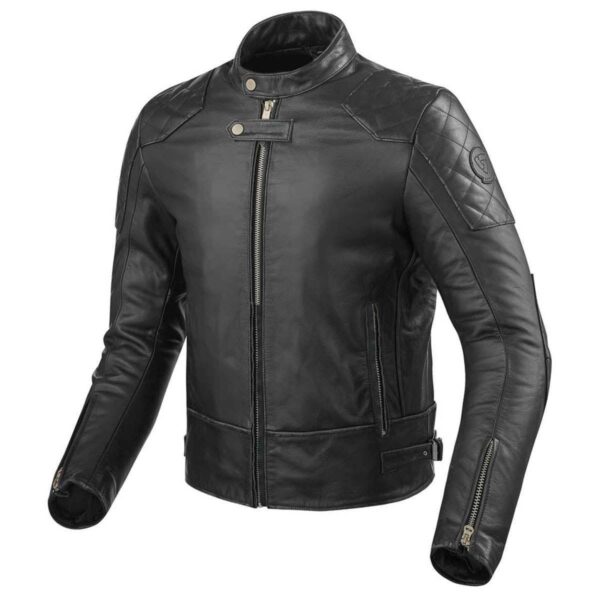 REVIT LANE LEATHER JACKET - BLACK