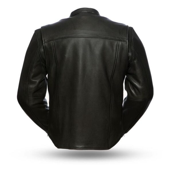 Revolt Men’s Motorcycle Black Leather Jacket Revolt Men’s Motorcycle Black Leather Jacket Revolt Men’s Motorcycle Black Leather Jacket