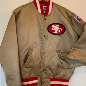 San Francisco 49ers Gold Jacket