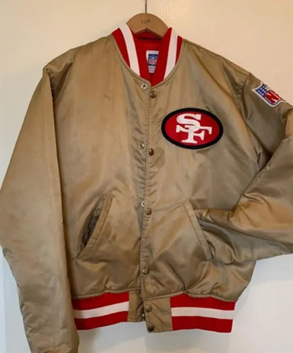 49ers gold jacket