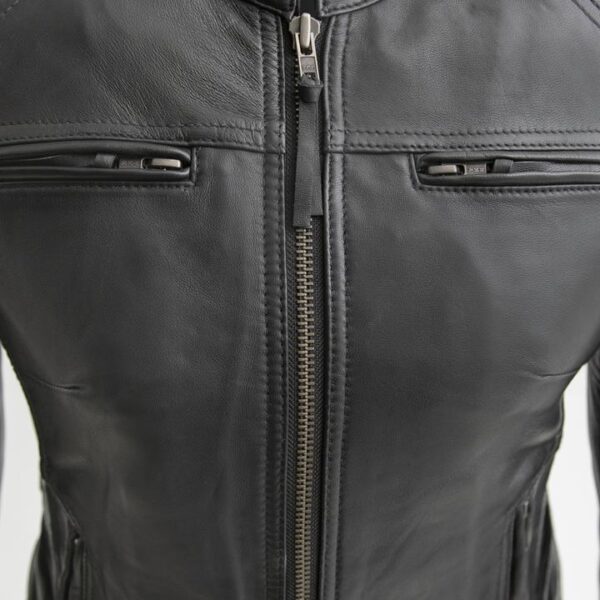 Supastar - Women's Motorcycle Leather Jacket